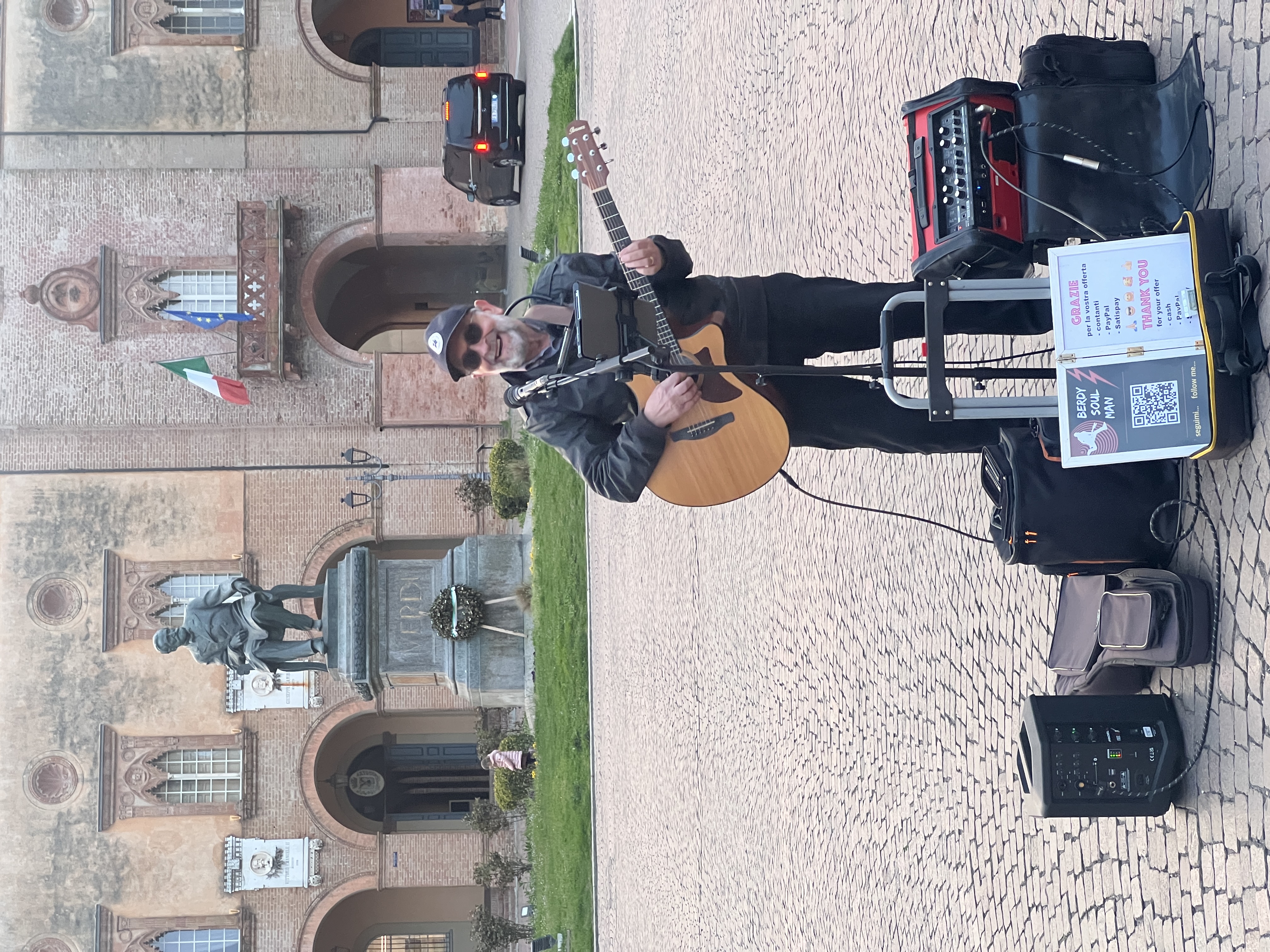 Berdy Soul Man in concert
