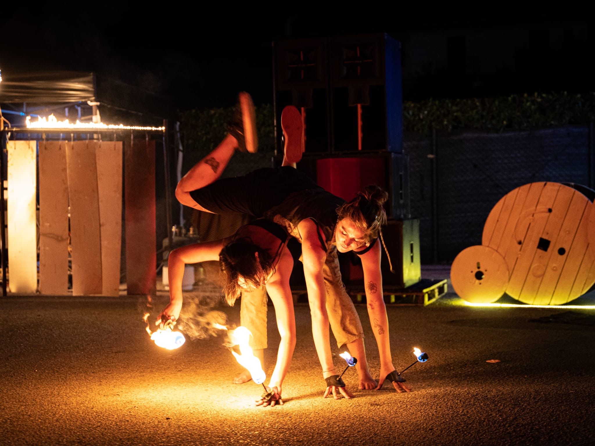 La danza del fuoco